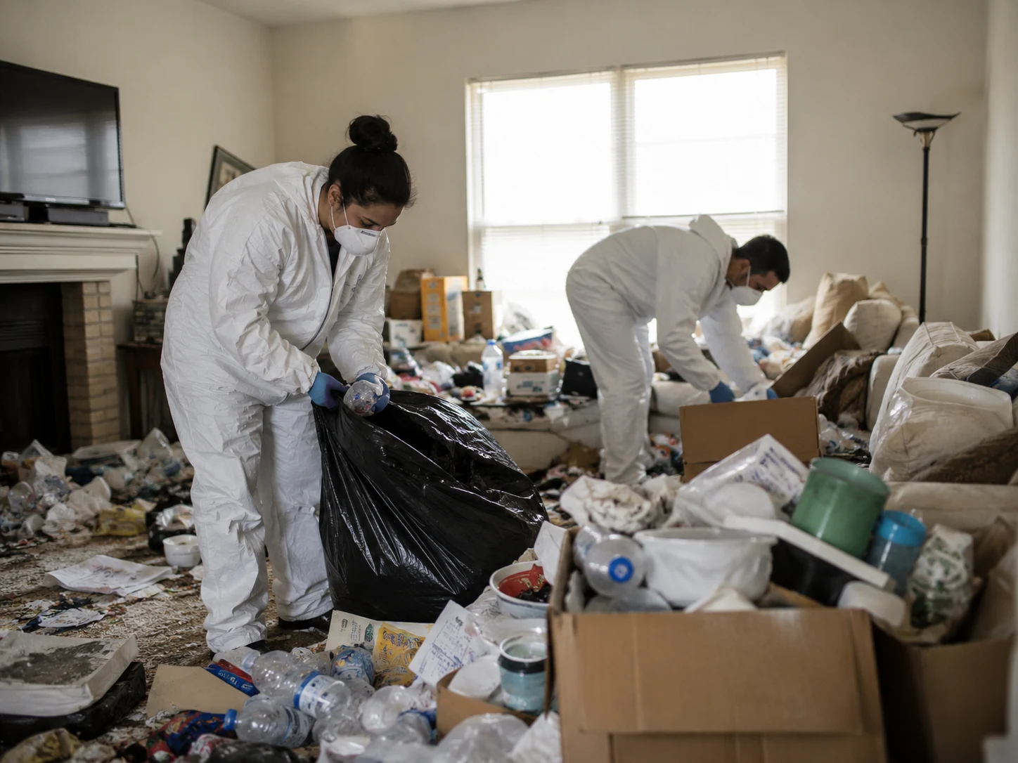 Hoarder cleaning services in London